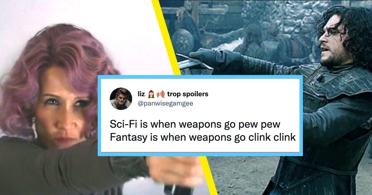 25 Hilarious Viral Tweets About The Differences Between Sci-Fi And Fantasy That Have Me HOWLING