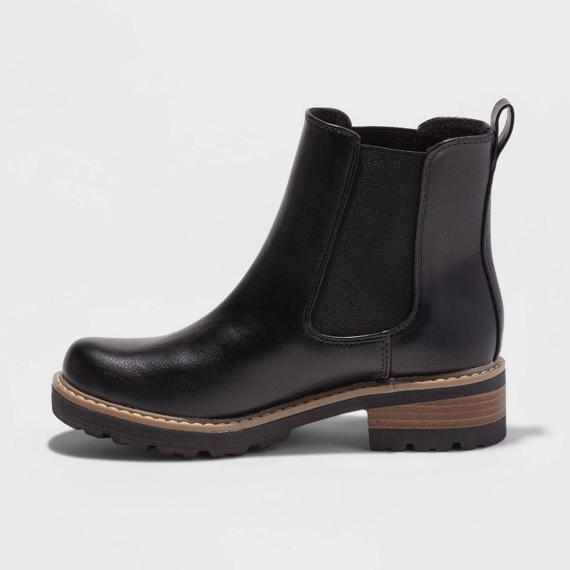 waterproof black chelsea boots