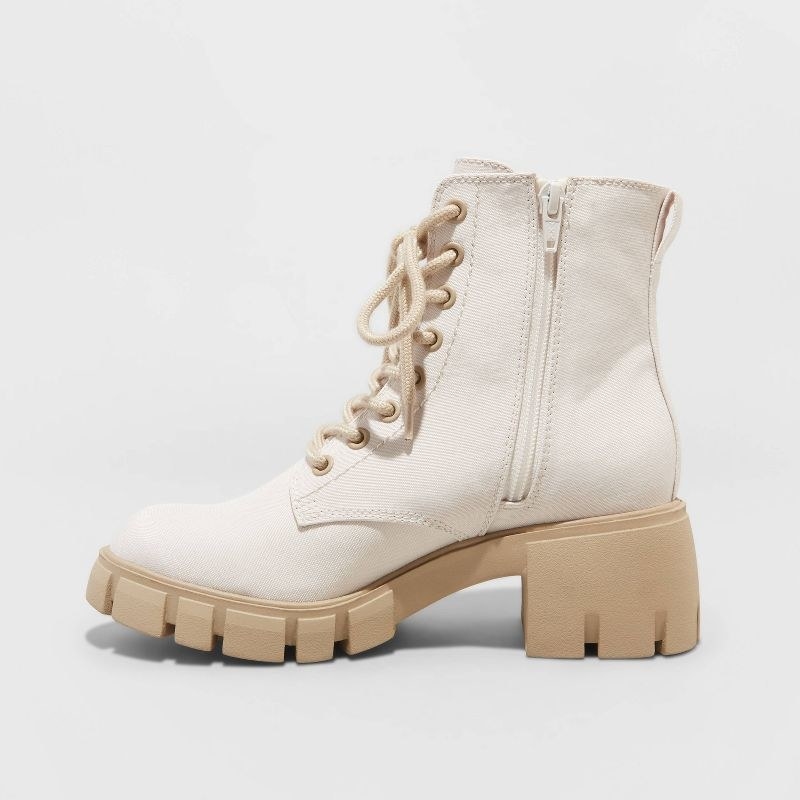 Heel combat best sale boots target