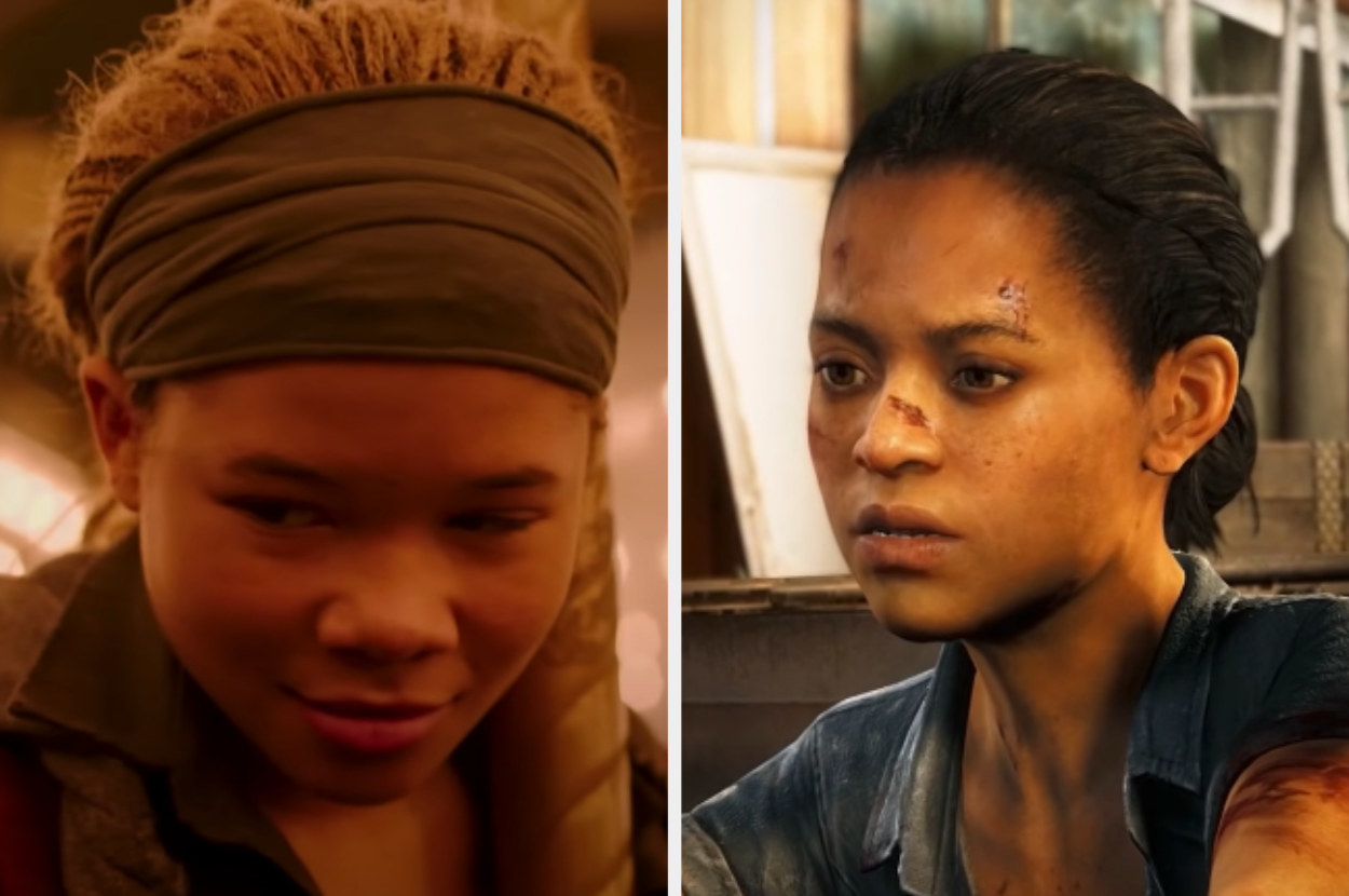 storm reid and Rily from the game