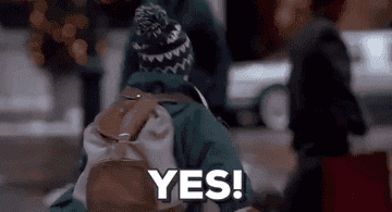 macaulay culkin saying &quot;yes!&quot; in &quot;home alone 2: lost in new york&quot;