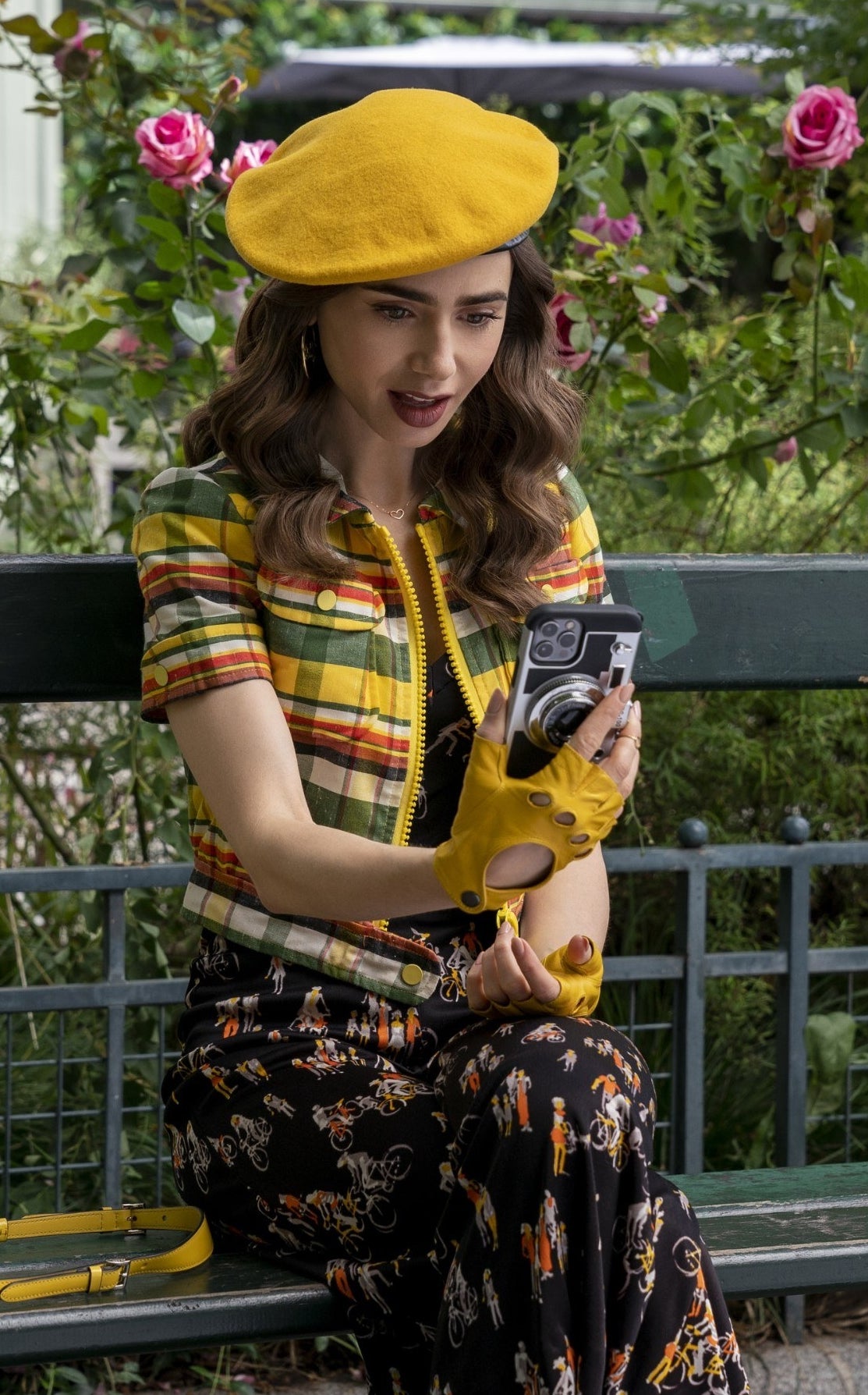 Lily Collins in Emily in Paris