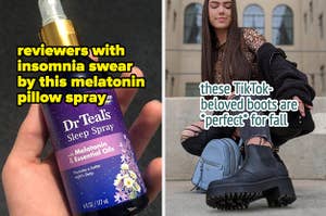 melatonin spray and boots 