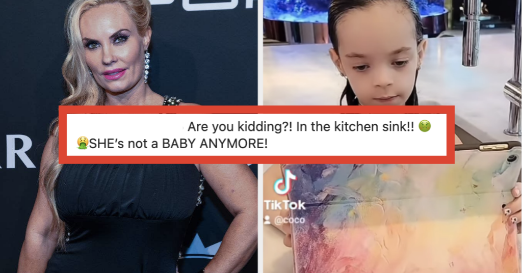 People On Instagram Called Out Coco Austin For Bathing Her Daughter In