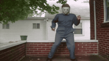 Michael Myers dancing