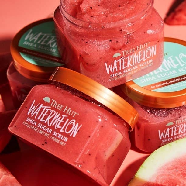 The watermelon shea scrub