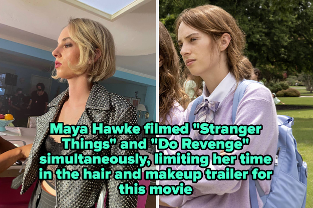 From The Set Of “Do Revenge”: How Maya Hawke's Blonde Wig Was Created, How Camila Mendes' Hair Stayed Sleek In The Miami Heat, And More On-Set Secrets