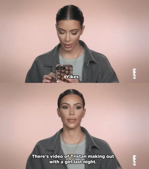 Screenshots from &quot;Keeping Up with the Kardashians&quot;