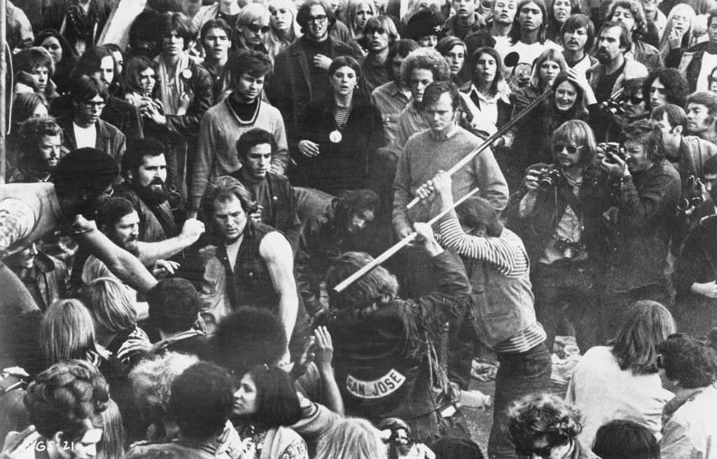 The crowd at Altamont