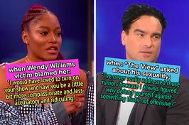 Keke Palmer called out Wendy Williams for victim-blaming her, and Johnny Galecki told the View that he never addressed rumors about his sexuality because they're not offensive