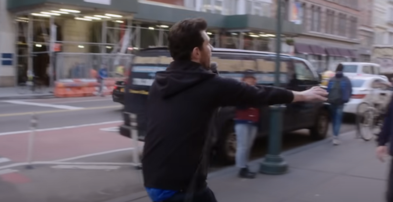 Screenshot from &quot;Billy on the Street&quot;