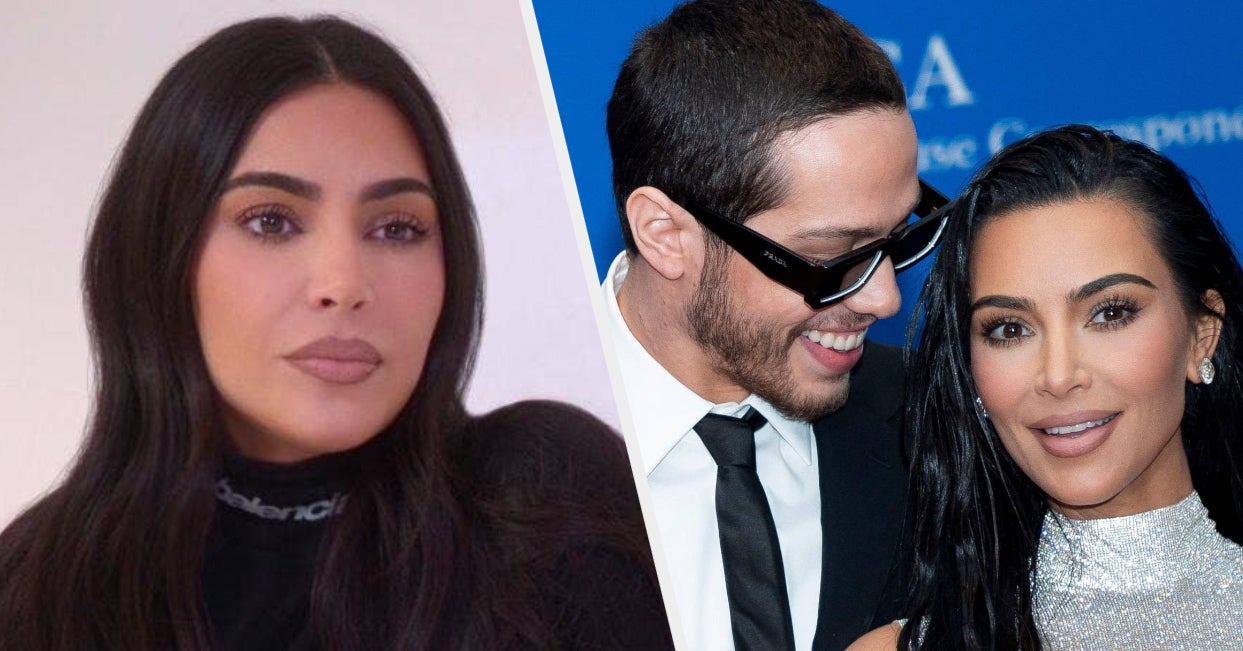 Kim Kardashian Opened Up About Trusting Pete Davidson Completely Just Six Months Before He Reportedly Dumped Her And The Whole Exchange Is Kinda Awkward Now