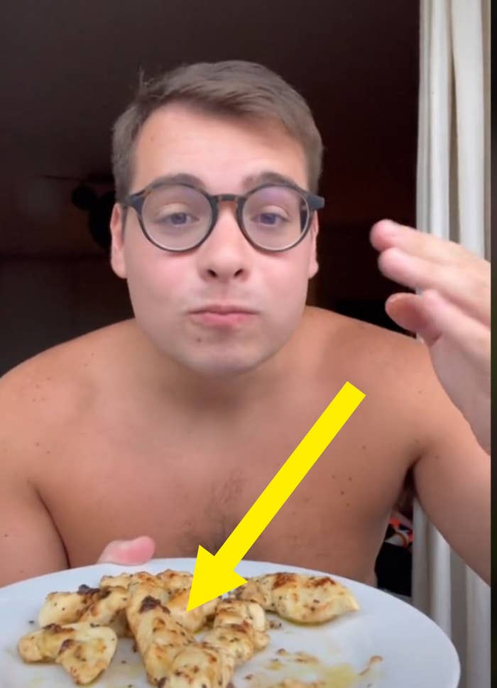 Screenshot of a TikTok video