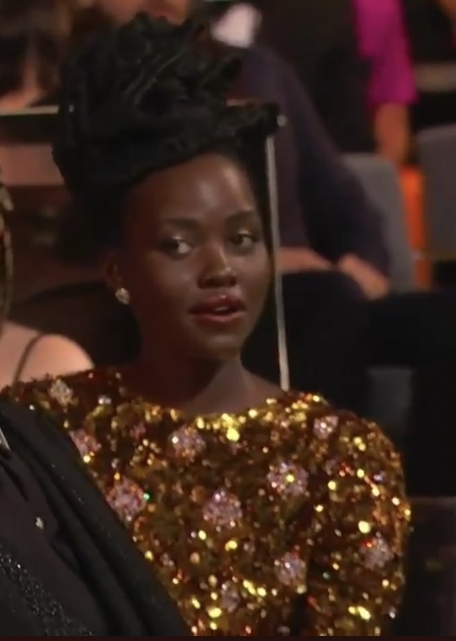 Lupita Nyong&#x27;o at the 2022 Oscars