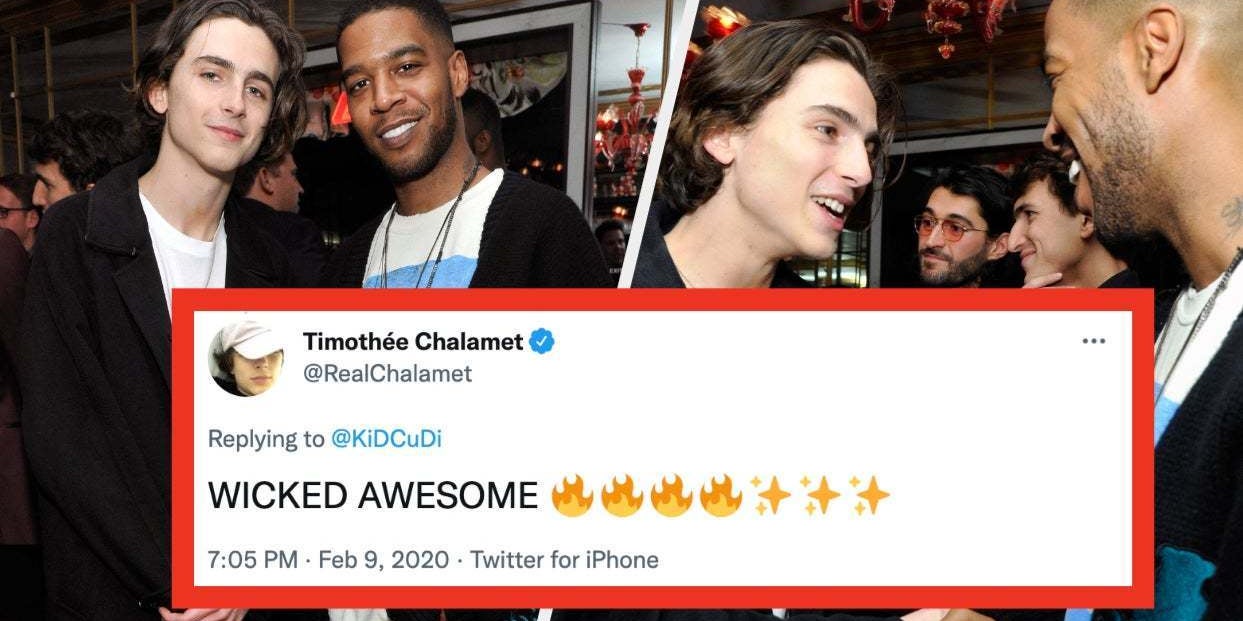 Kid Cudi Talks About Timothee Chalamet In Entergalactic - Vimarsana News
