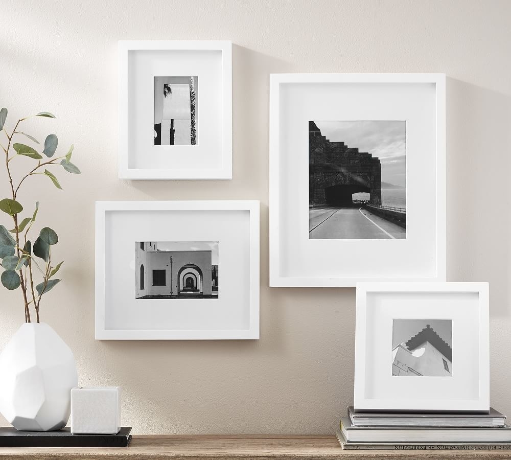 picture frames on a wall