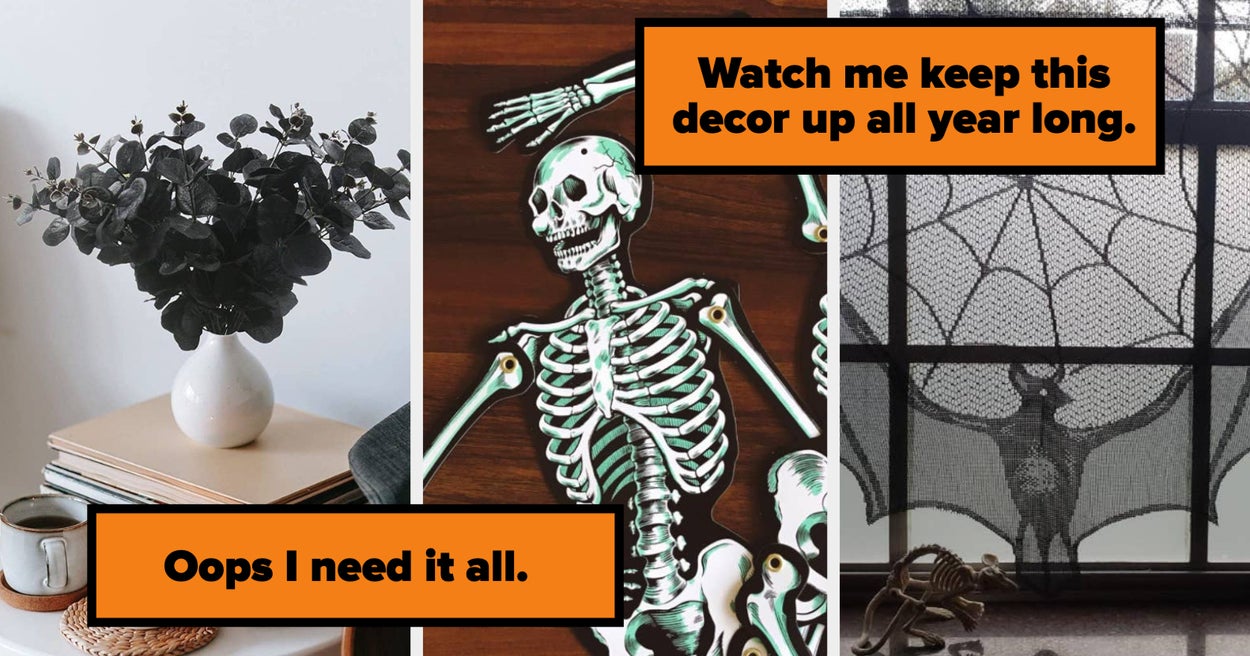 Tell Your Boo This Amazon Halloween Decor Was All Under $25 And Thus, Basically Free