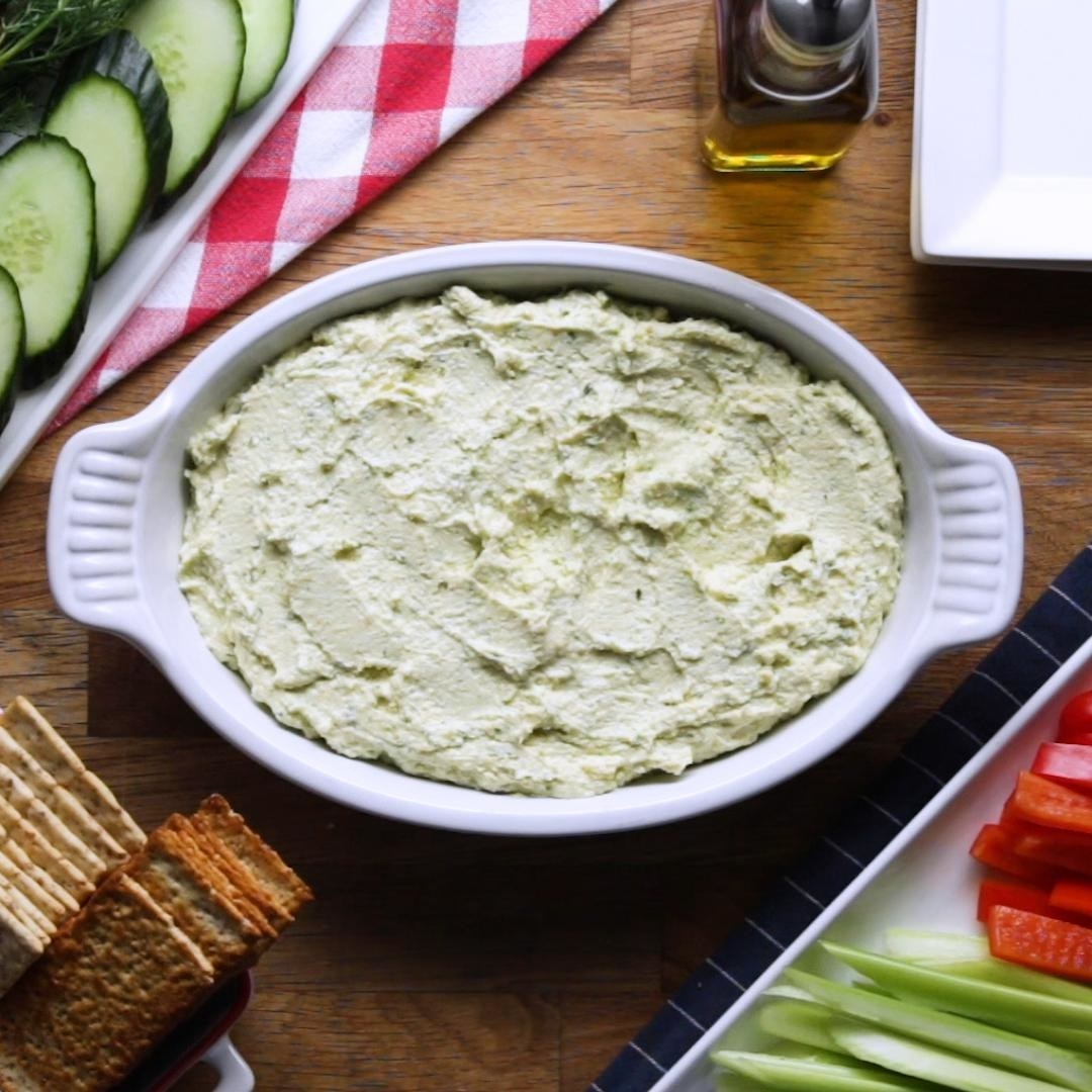 Clean Out The Fridge Cheese And Herb Dip