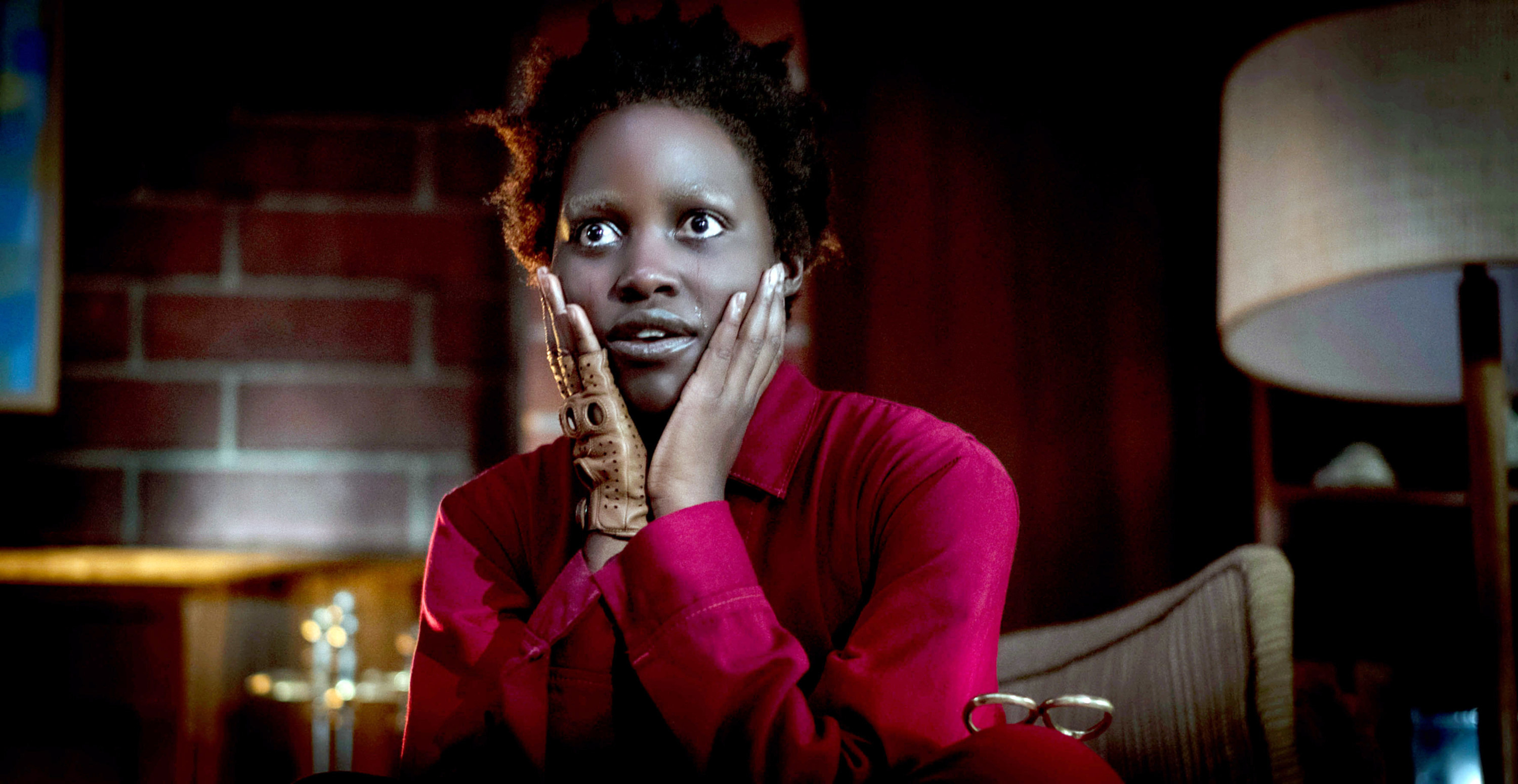 Lupita Nyong&#x27;o as doppelganger Red