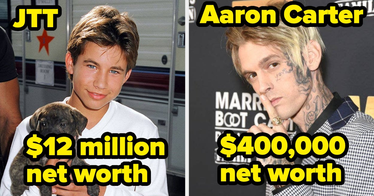 This Is What 45 Celebs From Your Childhood Are Apparently Worth Today