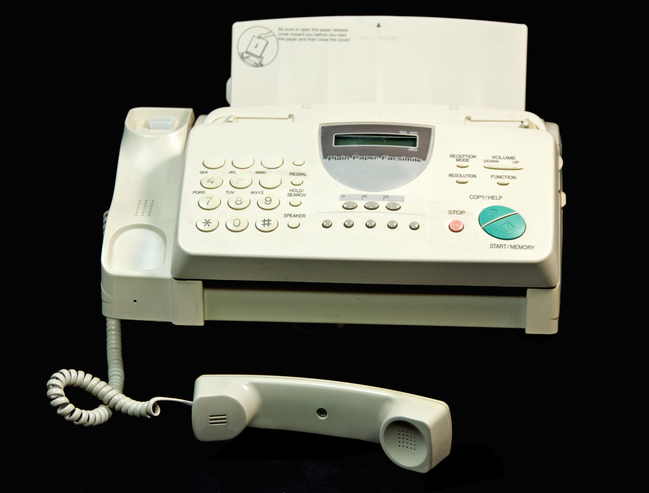 a fax machine