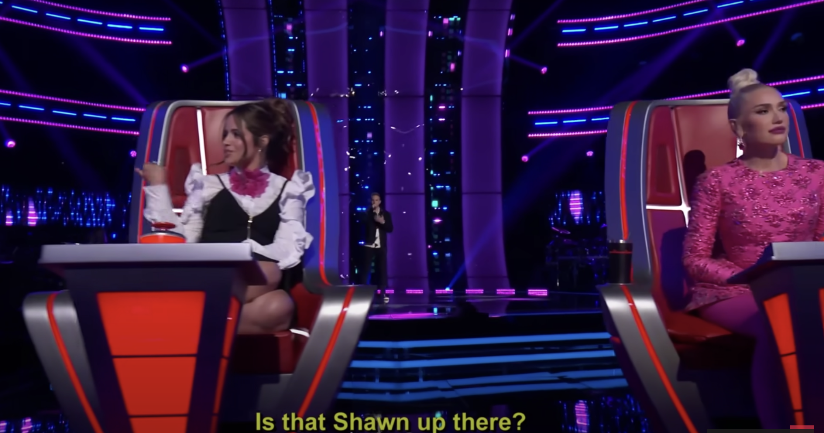 Camila asking if the singer is Shawn