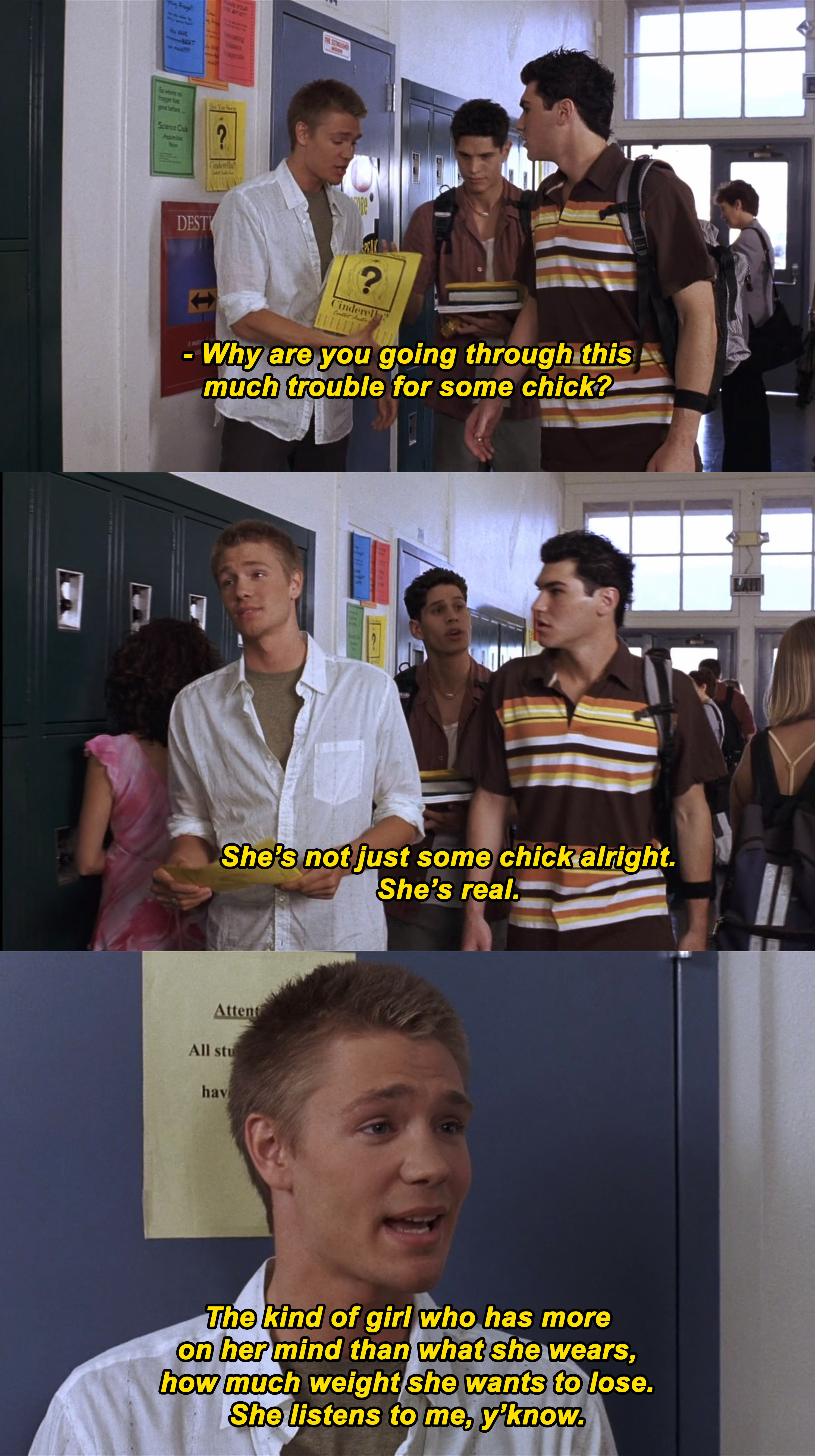 chad michael murray in &quot;a cinderella story&quot;