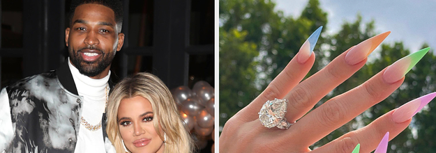 Khloé Kardashian Got The Most Gorgeous Diamond Ring In Honor Of  TrueHelloGiggles