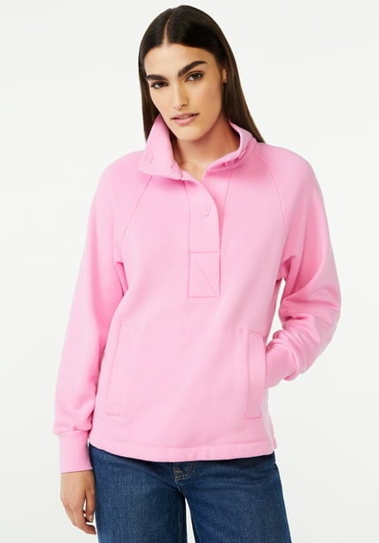 pink pullover