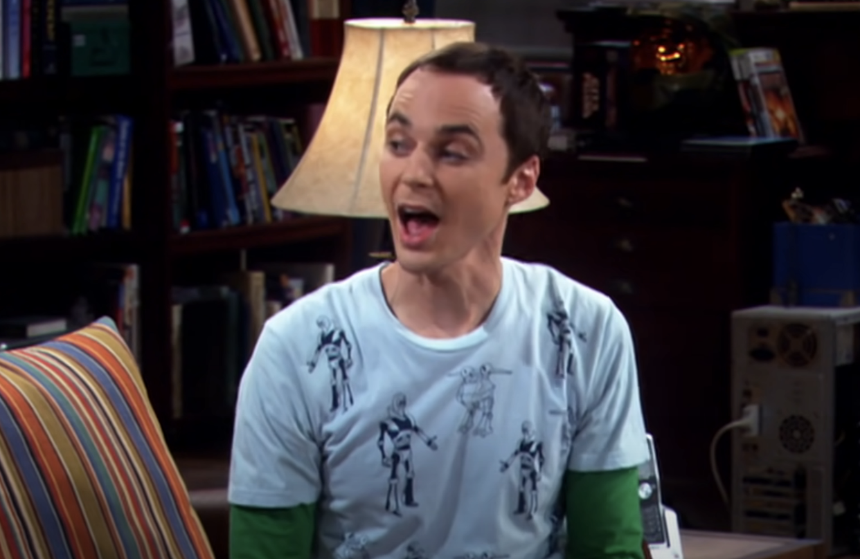 Sheldon talking