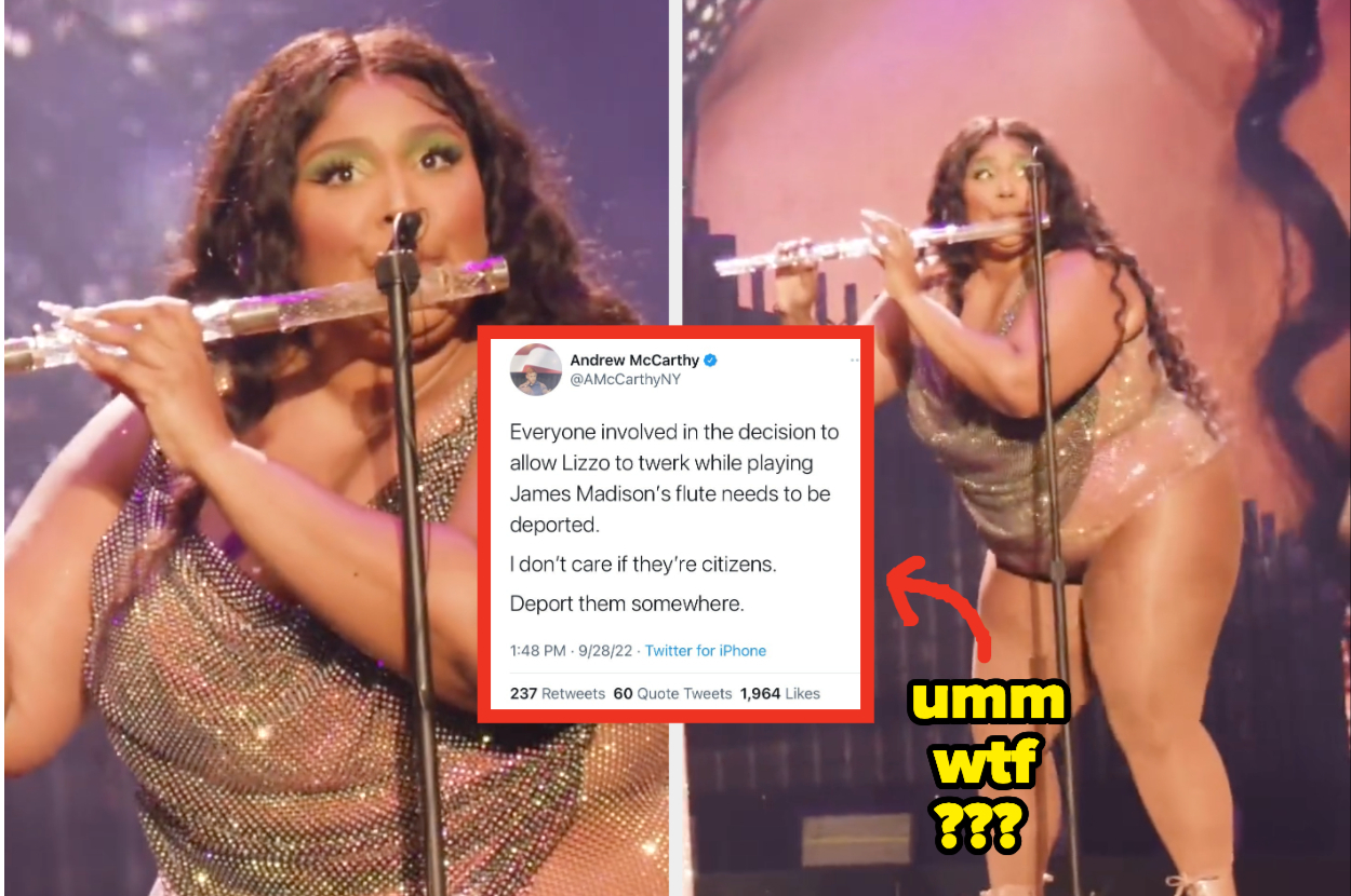 Lizzo plays 200-year-old flute owned by former US president