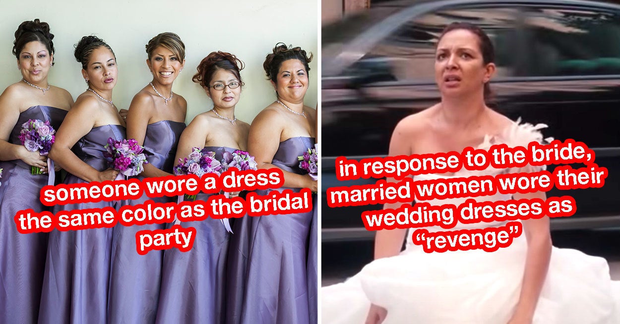 "Other Members Of The Wedding Party Were Hauled Off In Police Vans": 15 Breaches Of Wedding Etiquette You Have To Read To Believe