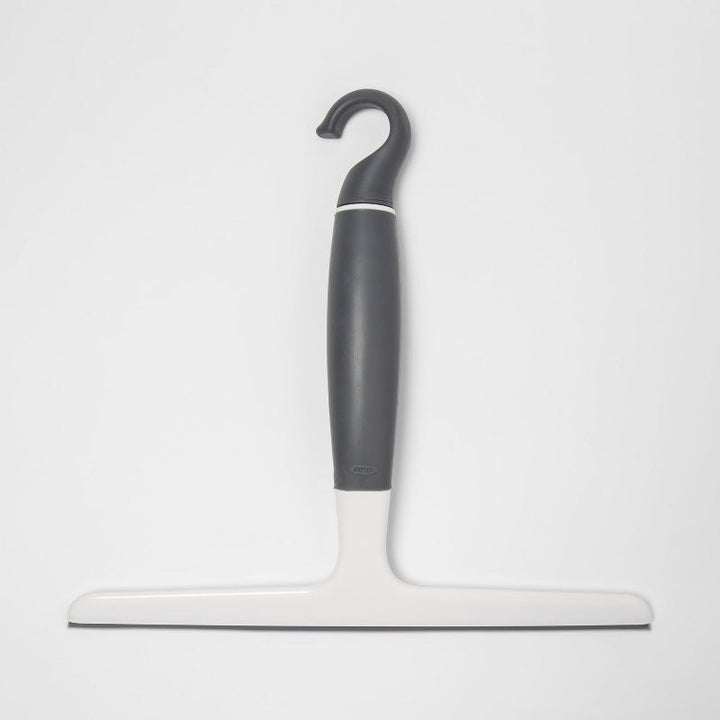 a gray and white squeegee