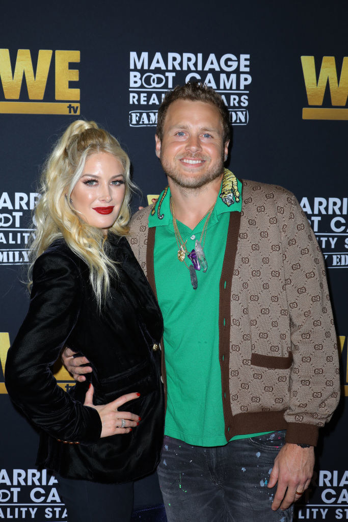 Heidi and Spencer on the red carpet