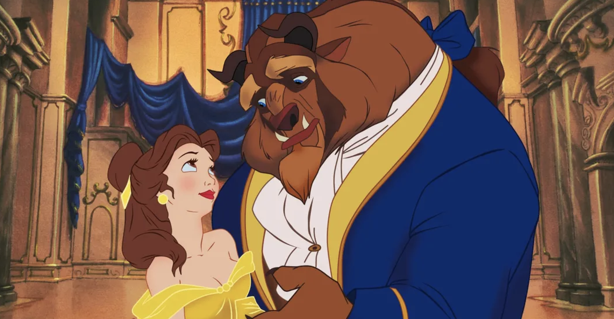 Диснеевский город чудовищ 12 букв. Beauty and the Beast 1991. Бель и чудовище.