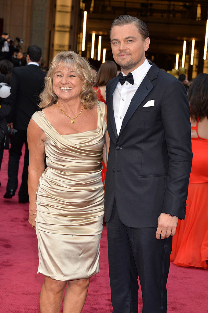 Leo with his mom