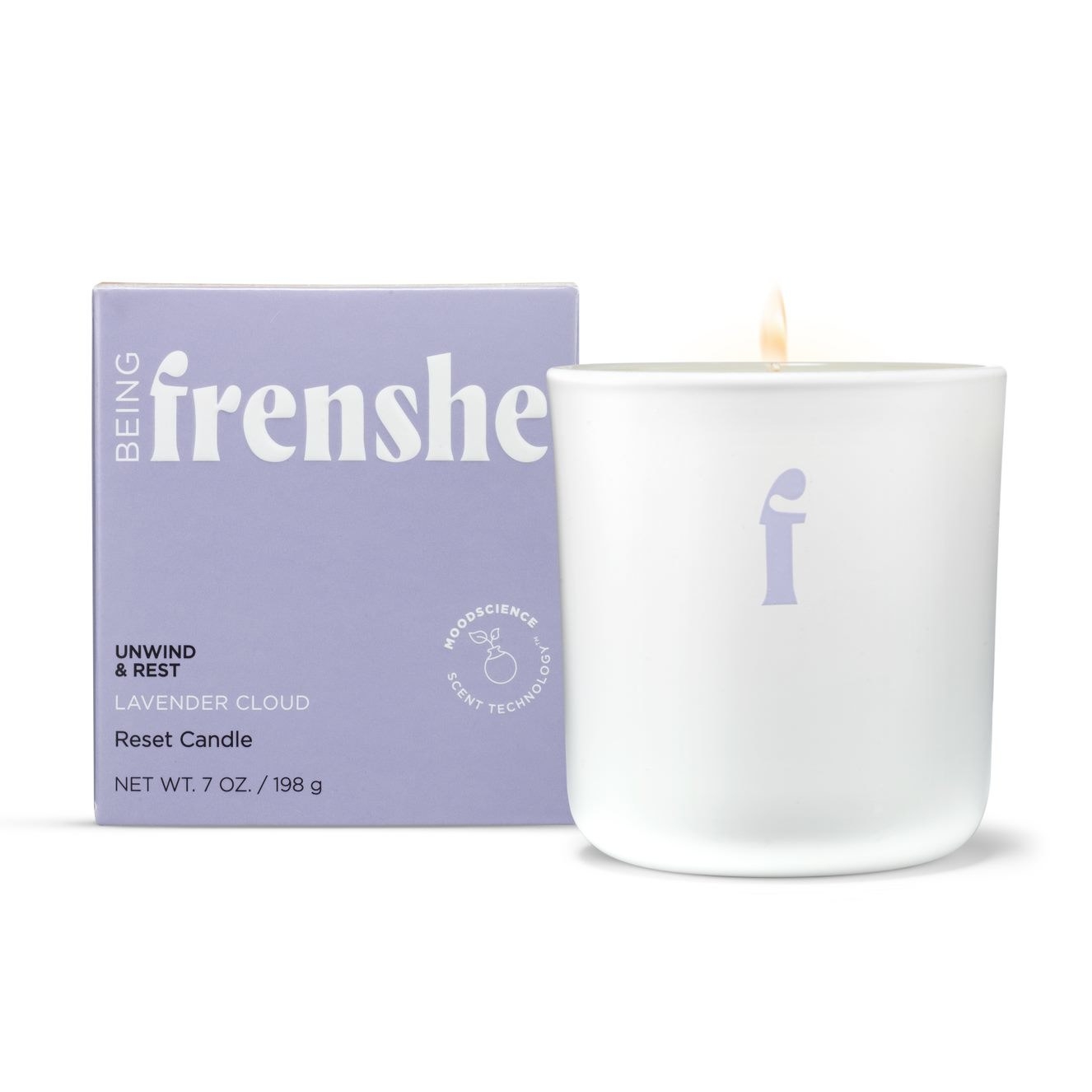 Being Frenshe Reset Candle In Lavender Cloud - 7oz