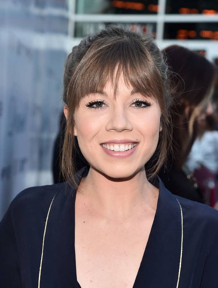 closeup of Jennette McCurdy smiling