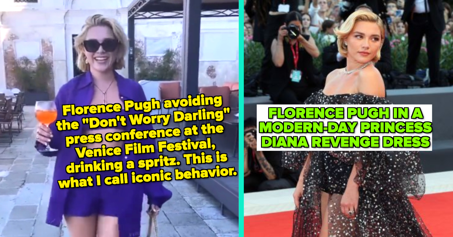 A Closer Look at Florence Pugh's Breathtaking Venice Film Festival Look