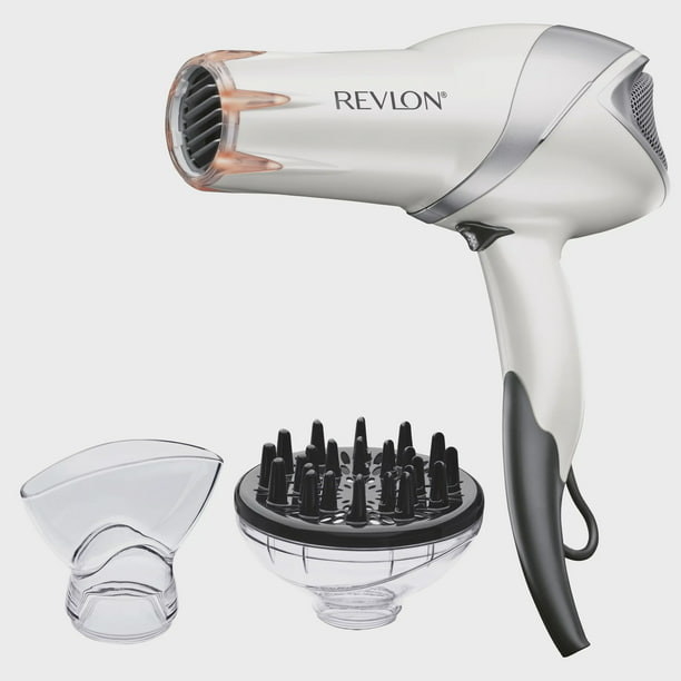 Revlon hair dryer with diffuser attachments