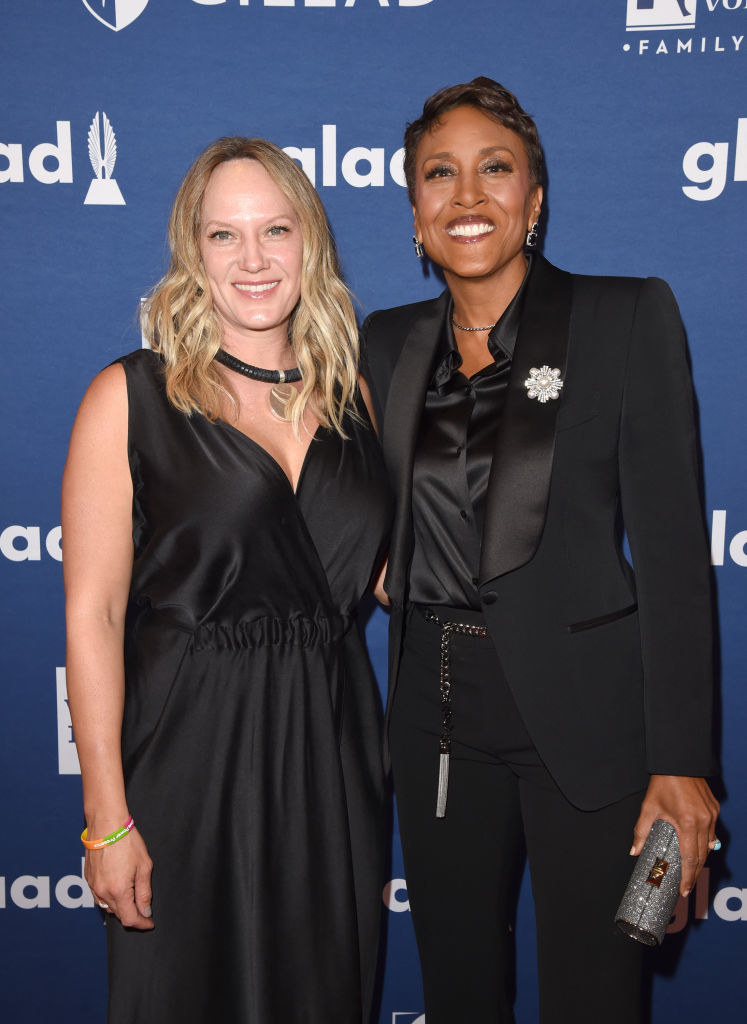Amber Laign and Robin Roberts