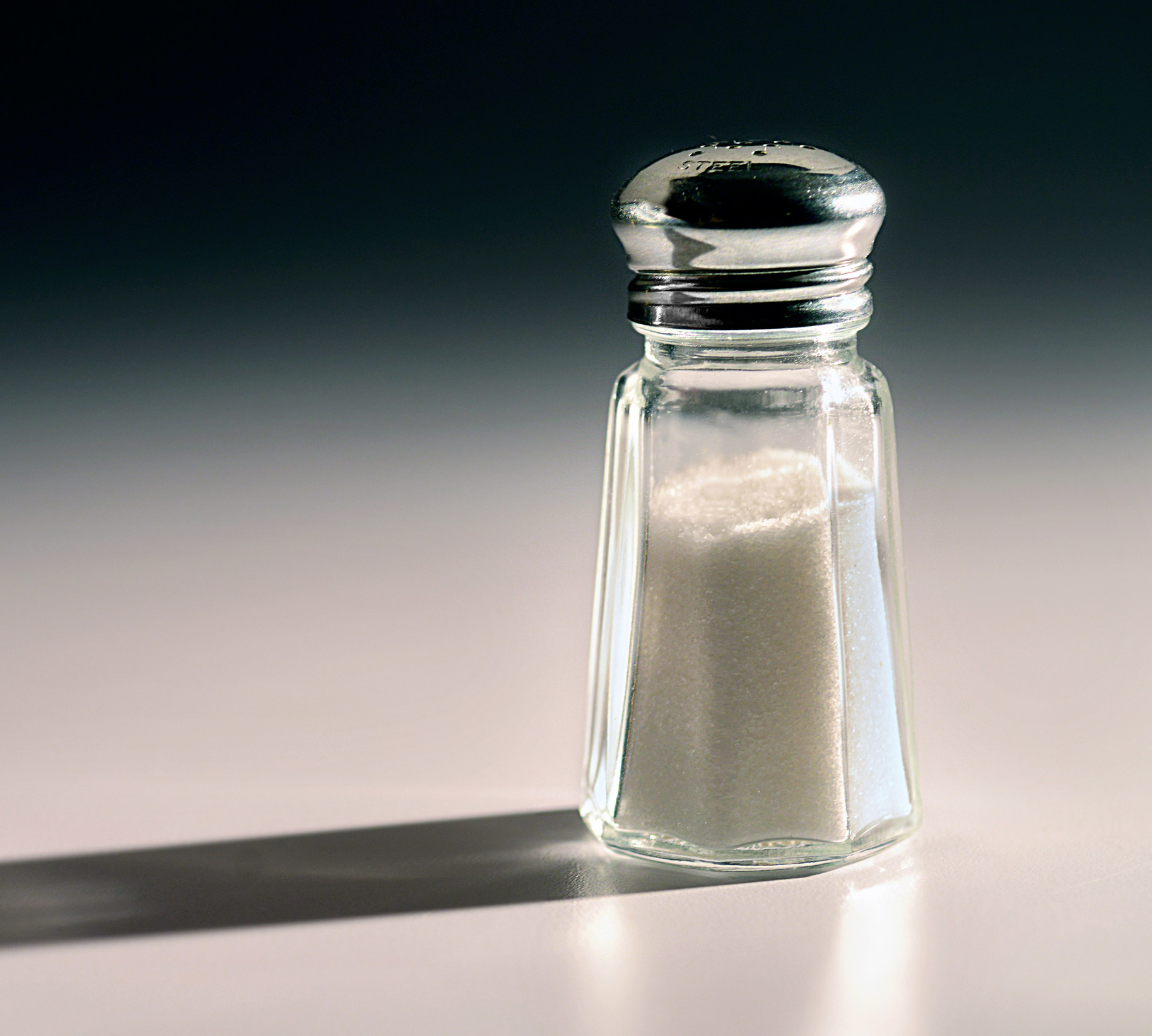 A salt shaker