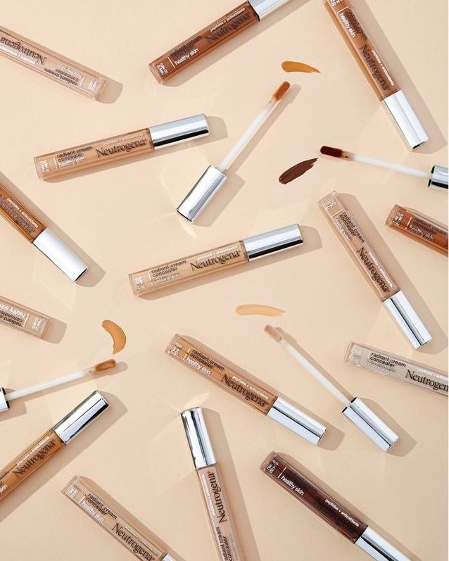 A set of concealers in various shades