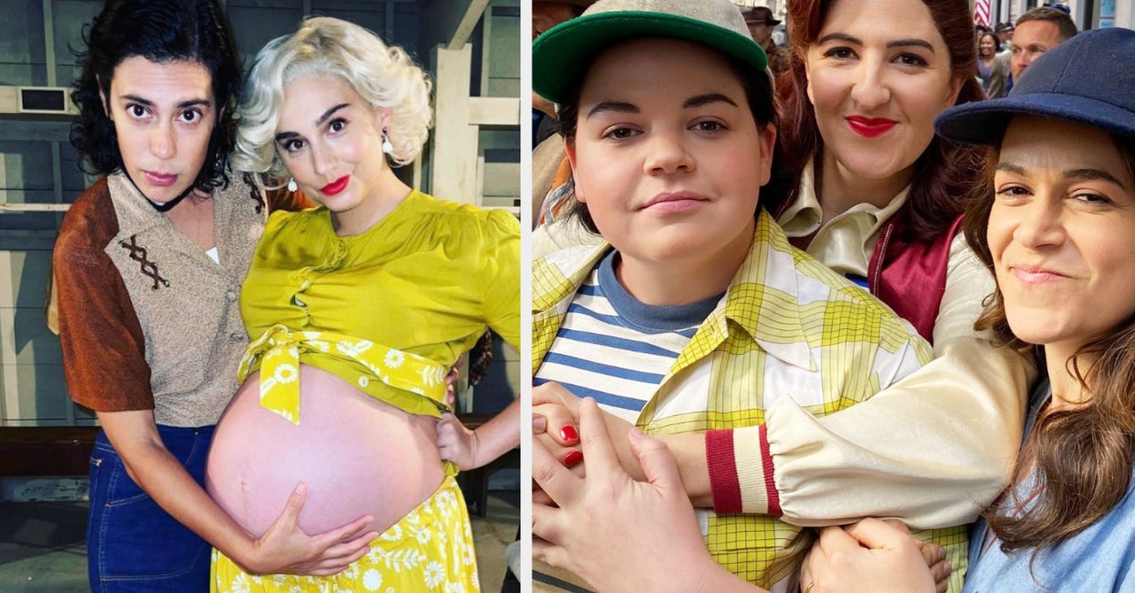 Pictures Of The Cast Of A League Of Their Own Being Ridiculously Cute
