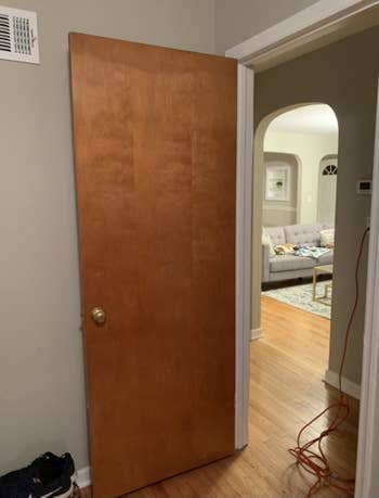 a reviewers wood door