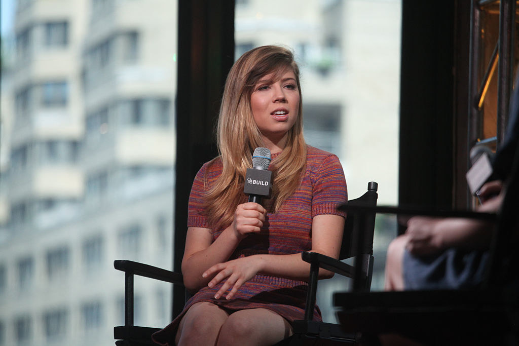 Jennette speaks during an interview