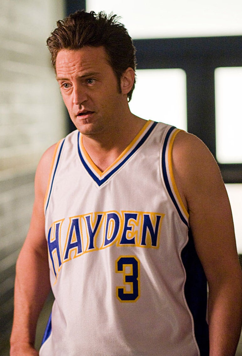 Matthew in a &quot;Hayden 3&quot; basketball jersey