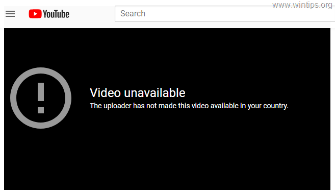 A screenshot of a YouTube video that says &#x27;video unavailable&#x27;