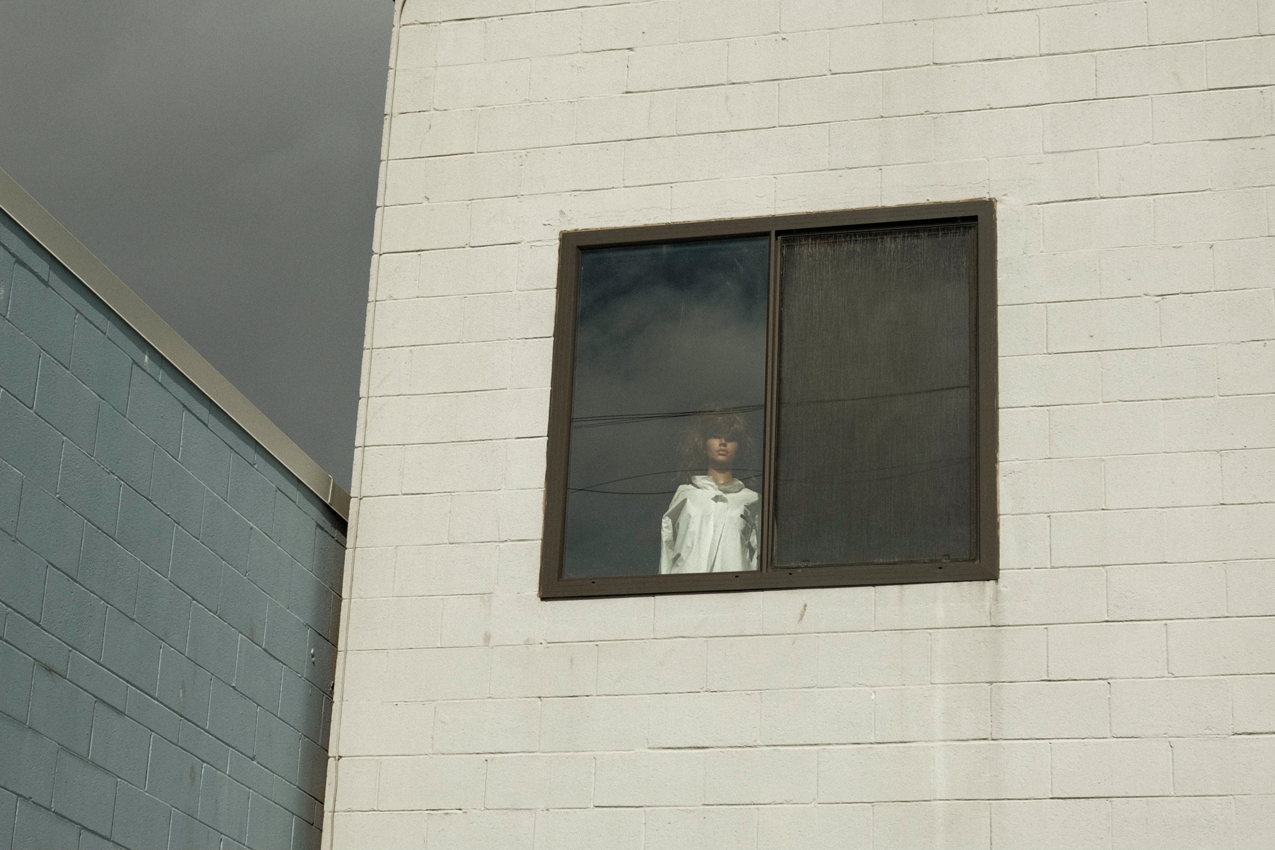 mannequin in window