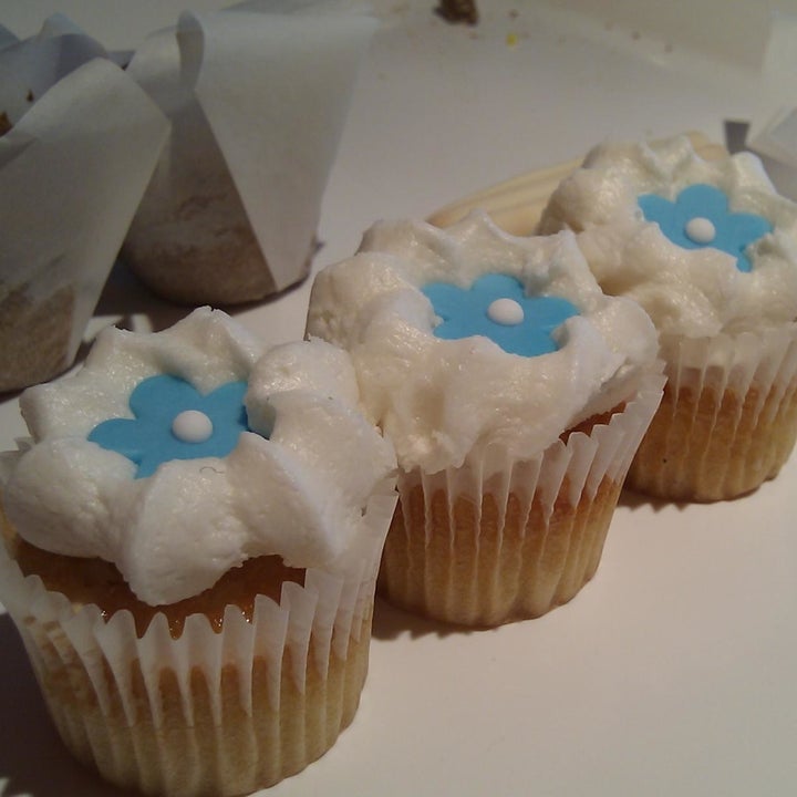 Cupcakes made for R U OK day